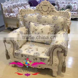 Made From SinoFur Fabric Sofa thumbnail-1