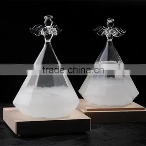 CT-752 Creative Gifts Diamonds Globe Storm Angel Bottle Weather Forecast Drops Bottle Storm Bottle thumbnail-1