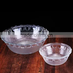 Glass Salad Bowl,glass Fruit Bowl,household Glass Bowl Wholesale thumbnail-1