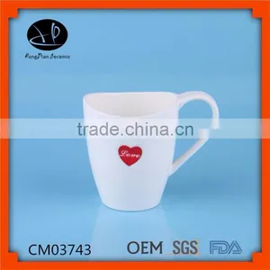 Promotional Wholesale Ceramic Custom Coffee Mug With Logo Printing thumbnail-1