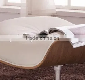 2016 Italy Modern Rosewood Emes Lounge Chair With Footrest thumbnail-5