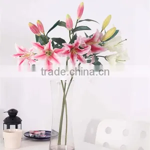 CHY10121103 Factory Wholesale Fabic Lily Flower thumbnail-3