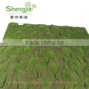 SJLJ013310 Cheap Artificial Moss Mat / Plastic Moss for Decoration thumbnail-3