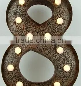 Waterproof Metal Shaped Lamps Decorative Advertising Backdrop Lamp thumbnail-3