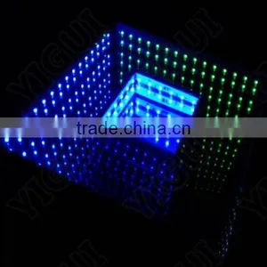 Wedding Party Equipment 3D Time Tunnel Effect Mirror Led Dance Floor thumbnail-4
