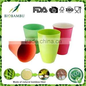 Ecological Smooth Environmental Bamboo Fiber Cup Set thumbnail-1