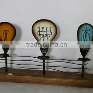 Lamp Special Vintage Iron Candle Holder thumbnail-1
