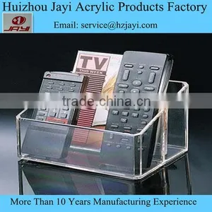 2017 China Supplier Wholesale Clear Acrylic File Holder Desktop Stationery Organiser thumbnail-2