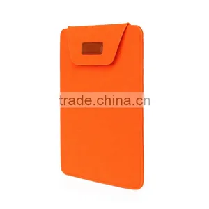 Felt Fabric Laptop Cover Business Custom 11''12''13'' Laptop Sleeve for Macbook Made in China thumbnail-4