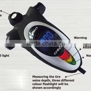 Hot Sell Vehicle & Automobiles Tools Tire Gauges 4 in 1 Digital Tire Gauge With CE Certificate A0423 thumbnail-2