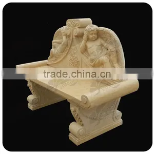 Hot Sale Marble Bench for Decoration VBC--001 thumbnail-1