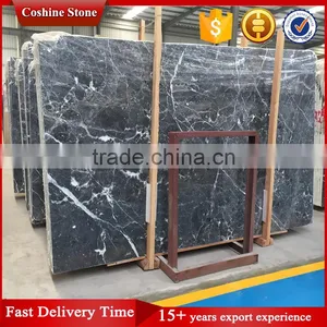 Polished Dark Grey Color Marble, 2cm Thickness Dream Grey Marble thumbnail-1