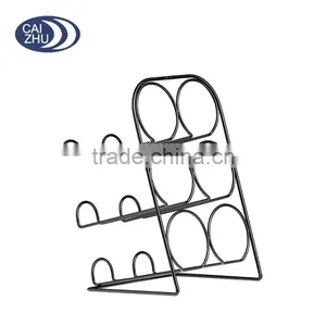 12 Bottle Wine Rack Holder Storage Shelf Sand for Metal Kitchen Decoration thumbnail-3