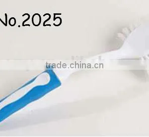 2014 New Design Bowl Cleaning Brush Plastic With TPR Handle thumbnail-5