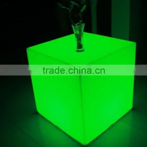 Night Club Lighting Illuminated Led Cube Table 80*80*80cm thumbnail-3