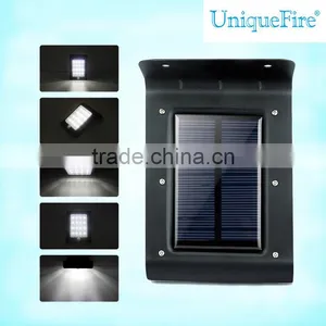UniqueFire 16 Led Solar Powered Landscape Lights Wall-lamps thumbnail-2