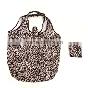 Eco Friendly Cute Cartoon Recycled Foldable Shopping Tote Bags thumbnail-2