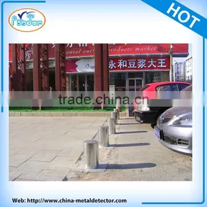 Automatic Security Car Parking Warning Retractable Hydraulic Bollard thumbnail-1