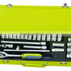 CF598704: 25pcs 1/2" Drive Socket and Ratchet Handle Set thumbnail-1