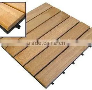 Bangkirai 45x45 Garden Tile thumbnail-1