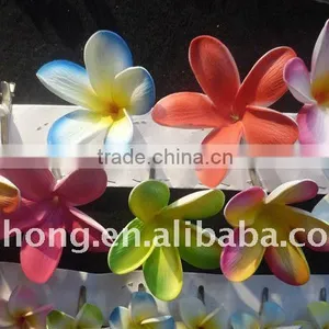Artificial Frangipani Foam Flower Wedding Flower Hawaiian Flower thumbnail-1