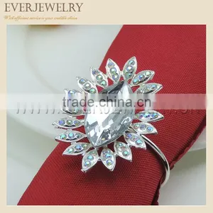 Big Acrylic Stone Napkin Ring for Dinner Party thumbnail-3