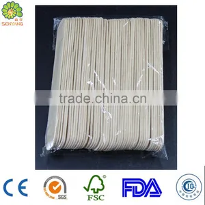 150*18*1.6mm Disposable Birch Wooden Tongue Depressor Packed in Bulk thumbnail-3