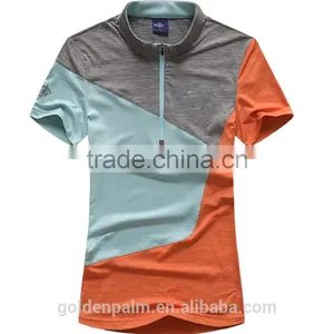 Unisex Splicing Colorful Lycra Fitness Clothing thumbnail-3