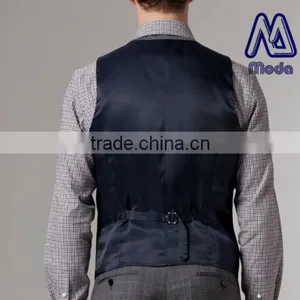 New Tailored Business Slim Fit Men's Suits thumbnail-6