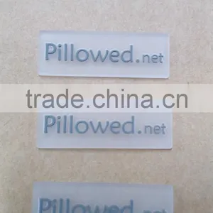 Qingdao Direct Factory High Quality Custom 3D Soft PVC Rubber Patches Transparent Rubber Label thumbnail-3