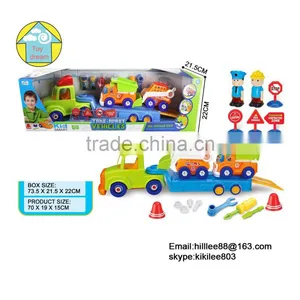 Toy Vehicles Diy Toys, Plastic Traffic Toys thumbnail-1