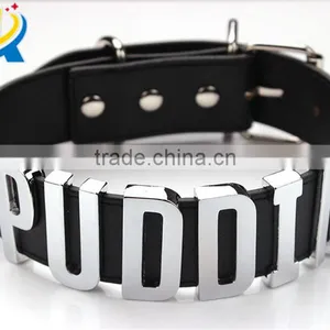 Hot Sale Simple Harley Quinn PUDDIN White Leather Choker Necklace thumbnail-5