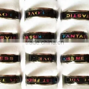 2015 Hot Sale Silver Color Alloy Letter Rings for Girls thumbnail-5