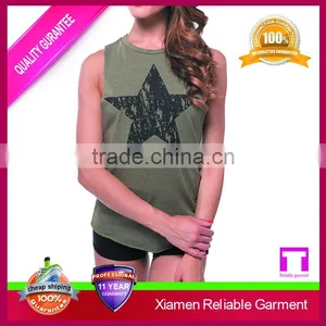 Wholesale Running Singlet/ Loose Bamboo Tank Tops For Women thumbnail-1