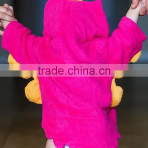 Owl Hooded Bathrobe and Towel,cheap Cotton Thick Bathrobe Baby thumbnail-4
