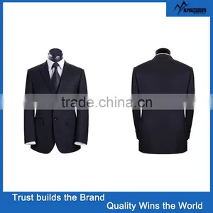 Factory Outlets 100% Wool Suits Men Made to Measure thumbnail-4