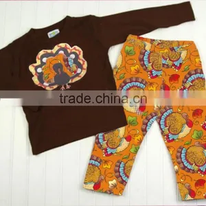Wholesale Designer Baby Clothes From China Sister Thanksgiving Baby Clothes thumbnail-1