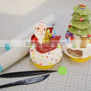 Clay Christmas Craft Decorations Xmas With Christmas Reindeer thumbnail-6