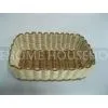 Beautiful Handmade Poly Rattan Fruit Basket Rectangle Smellless thumbnail-1