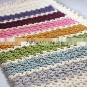 DIY Craft Kits Afghan Blanket Sets Easy Chunky Crochet V-stitch Knitted Craft Kit thumbnail-2