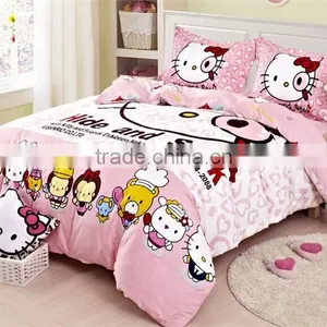 Hot Selling Hello Kitty Bedding Sets Kids Cotton Bedding Set Wholesale Price thumbnail-3
