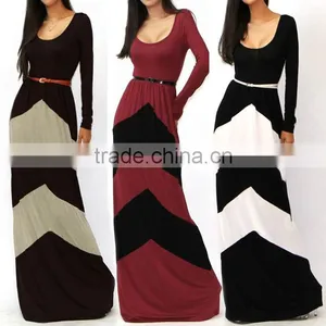 Onen Trade Assurance Long Sleeve Slim Mai Dress 1602 thumbnail-1
