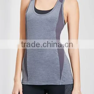 Wholesale Running Singlet OEM New Sexy Young Sleeveless Women Sport Tank Top / Yoga Wear thumbnail-1