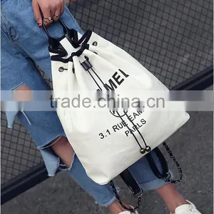 High Fashion Customized Printed Sack Bag Wholesale Back Sack Bag thumbnail-4