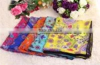 PRINTED POLYESTER SCARF thumbnail-3