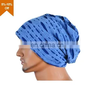 Multifunctional Plain Pattern Panda Cute Beanie Hat thumbnail-1