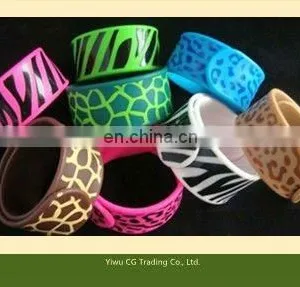 CG-BR344 Silicone Slap Bracelet Wristband thumbnail-1