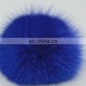 2016 Fashion Genuine Fox Fur Hat Accessory Pom Poms Wholesale Fur Ponpon thumbnail-6