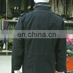 2017 Newest Fashion Black Men M65 Winter Jacket for Army thumbnail-5
