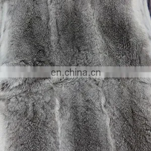 Factory Wholesale Thick and Soft Real Rabbit Fur Fabric thumbnail-4